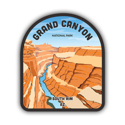 Grand Canyon AZ Sticker - HackStickers
