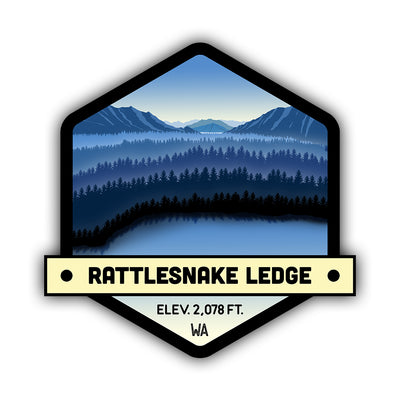 Rattlesnake Ledge Sticker - HackStickers