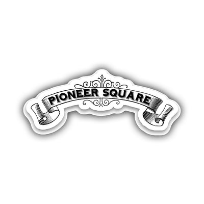 Pioneer Square Sticker - HackStickers