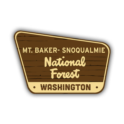 Mt. Baker Snoqualmie Sticker - HackStickers