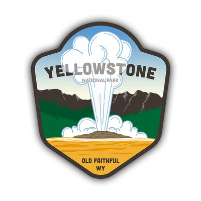 Yellowstone WY Sticker - HackStickers