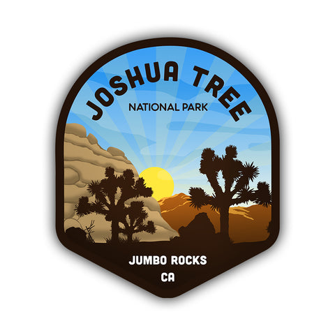 Joshua Tree CA Sticker - HackStickers