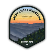 Great Smoky Mountains TN Sticker - HackStickers