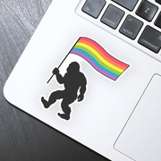 Sasquatch Pride Walk Sticker - HackStickers