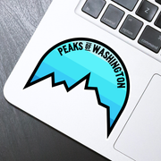 Peaks of Washington Sticker - HackStickers