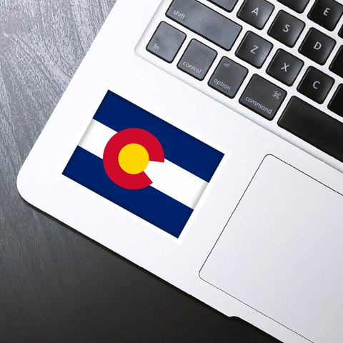 Colorado State Flag Sticker - HackStickers
