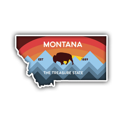 MT Treasure State Sticker - HackStickers