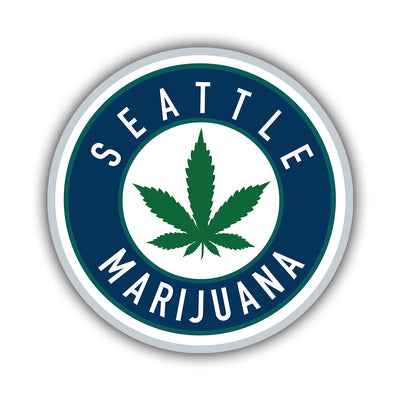 Seattle Marijuana Sticker - HackStickers