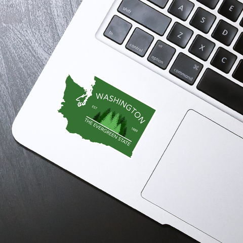 Washington - Evergreen State Sticker - HackStickers