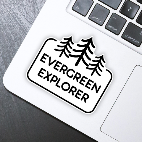 Evergreen Explorer Sticker - HackStickers