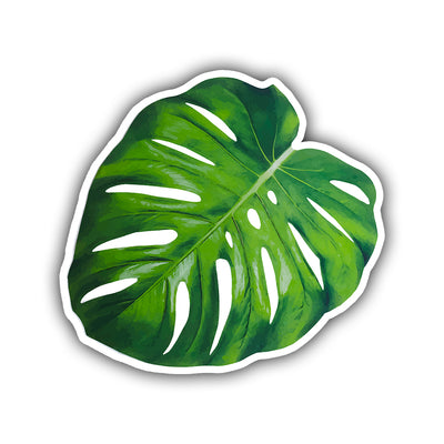 Monstera Leaf Sticker - HackStickers
