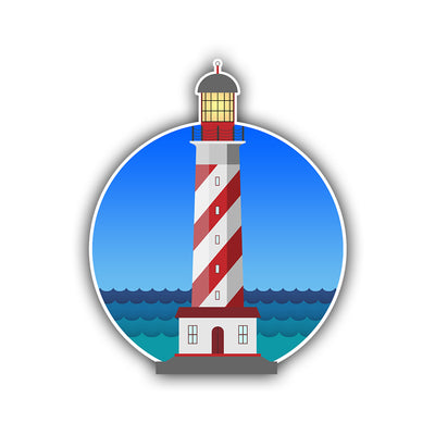 Lighthouse Sticker - HackStickers