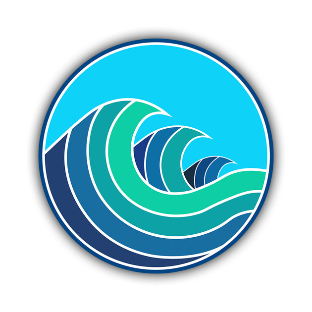 Waves Sticker – HackStickers
